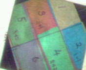 セロハンテープの枚数と色