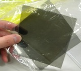 ビニール袋と偏光フィルム